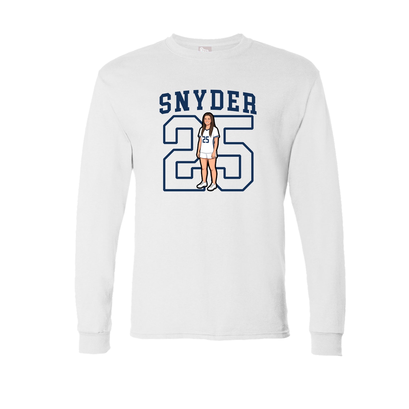 Long Sleeve Tee — Shirsey in White