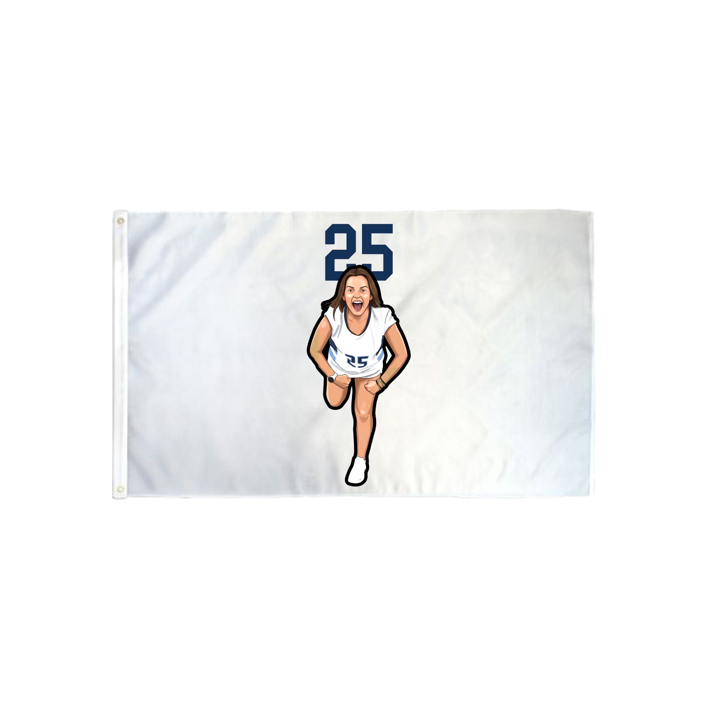 3x5 Flag — Number Top in Classic