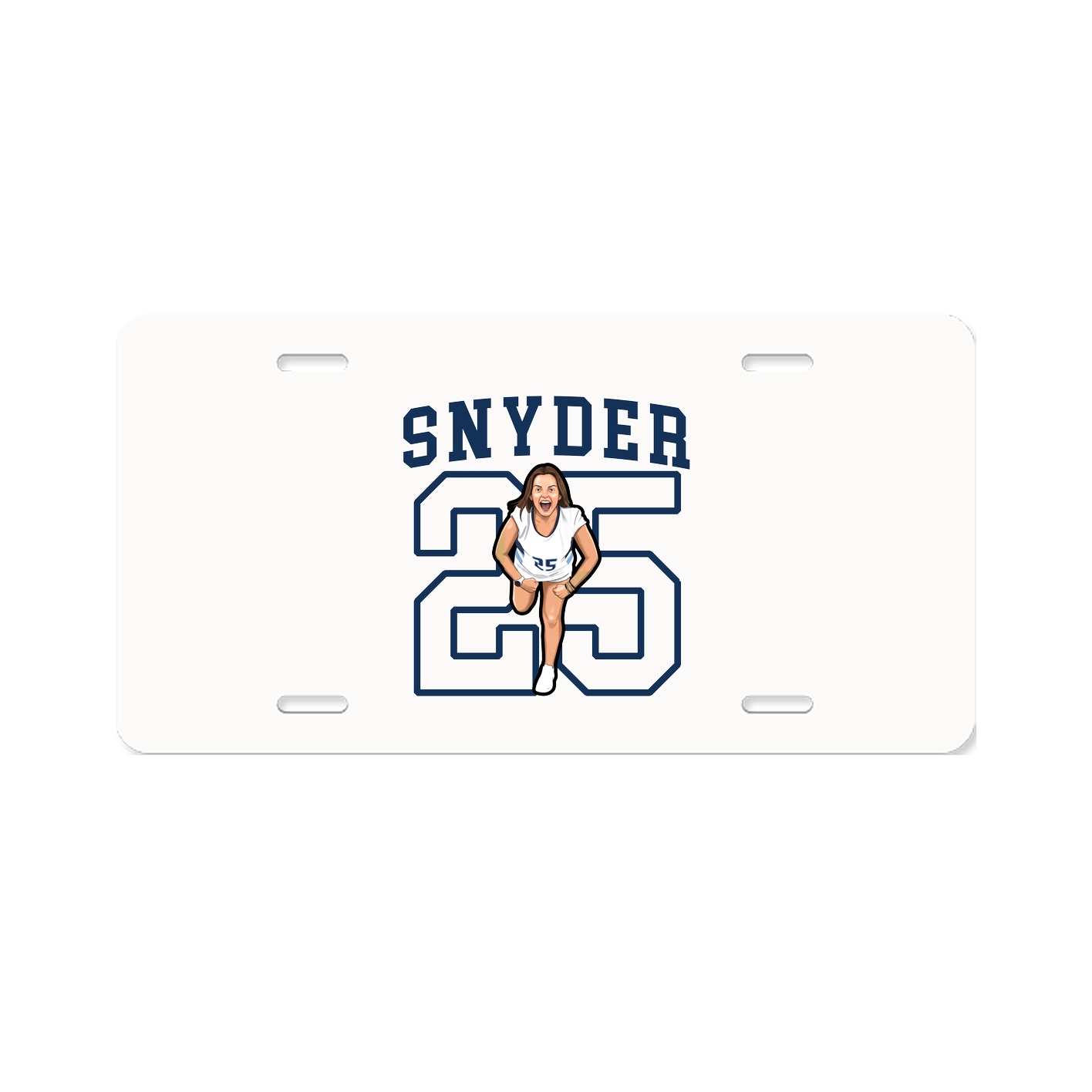 License Plate — Shirsey in Classic