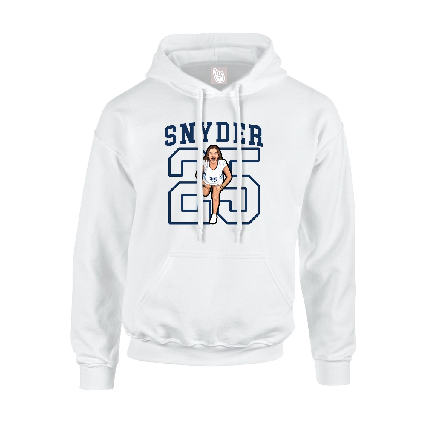 Youth Hoodie — Shirsey in White