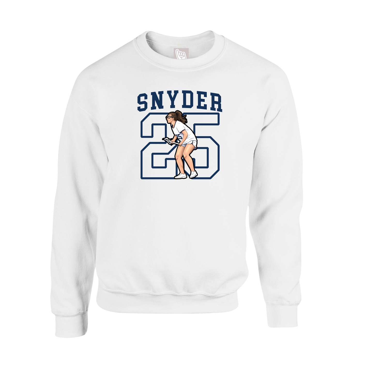 Fleece Crew — Shirsey in White