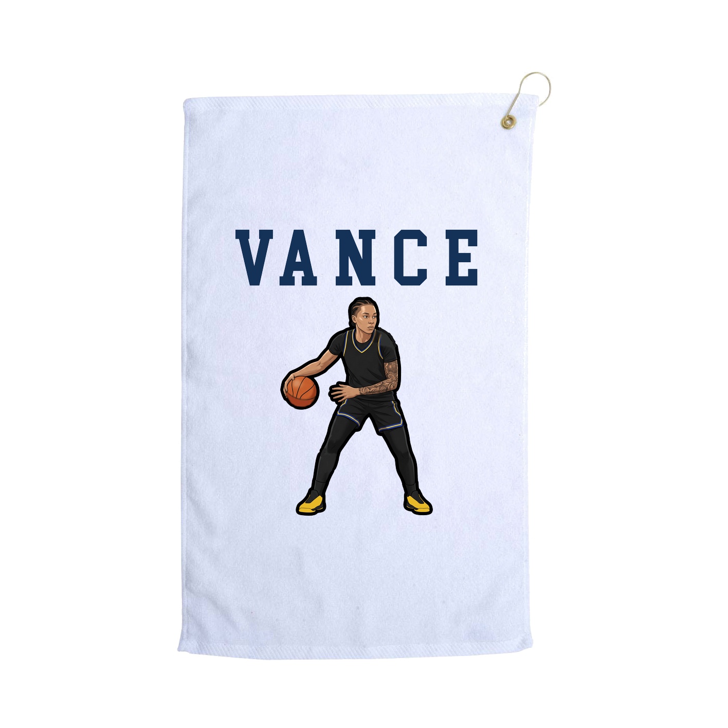 Golf Towel — Shirsey in White
