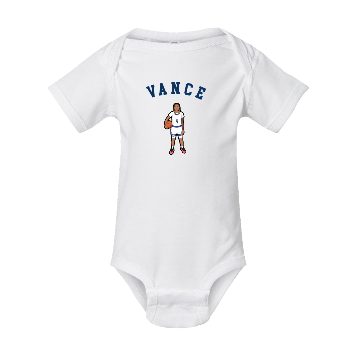 Baby Onesie — Shirsey Arch in White