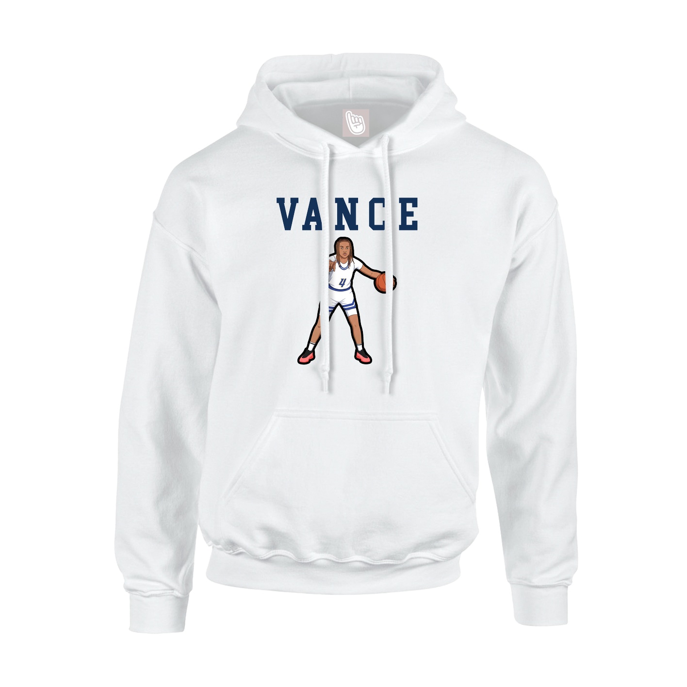Youth Hoodie — Shirsey in White