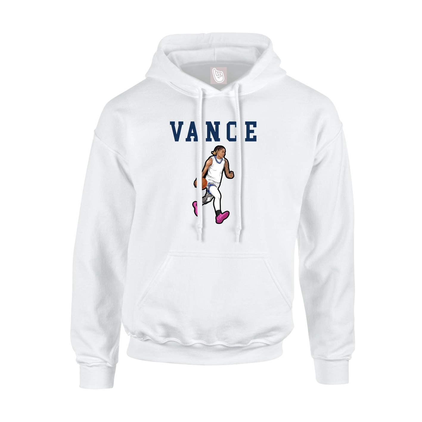 Hoodie — Shirsey in White