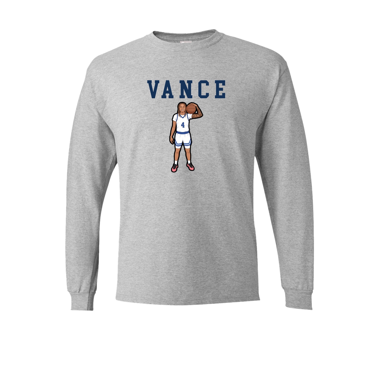 Long Sleeve Tee — Shirsey in Grey