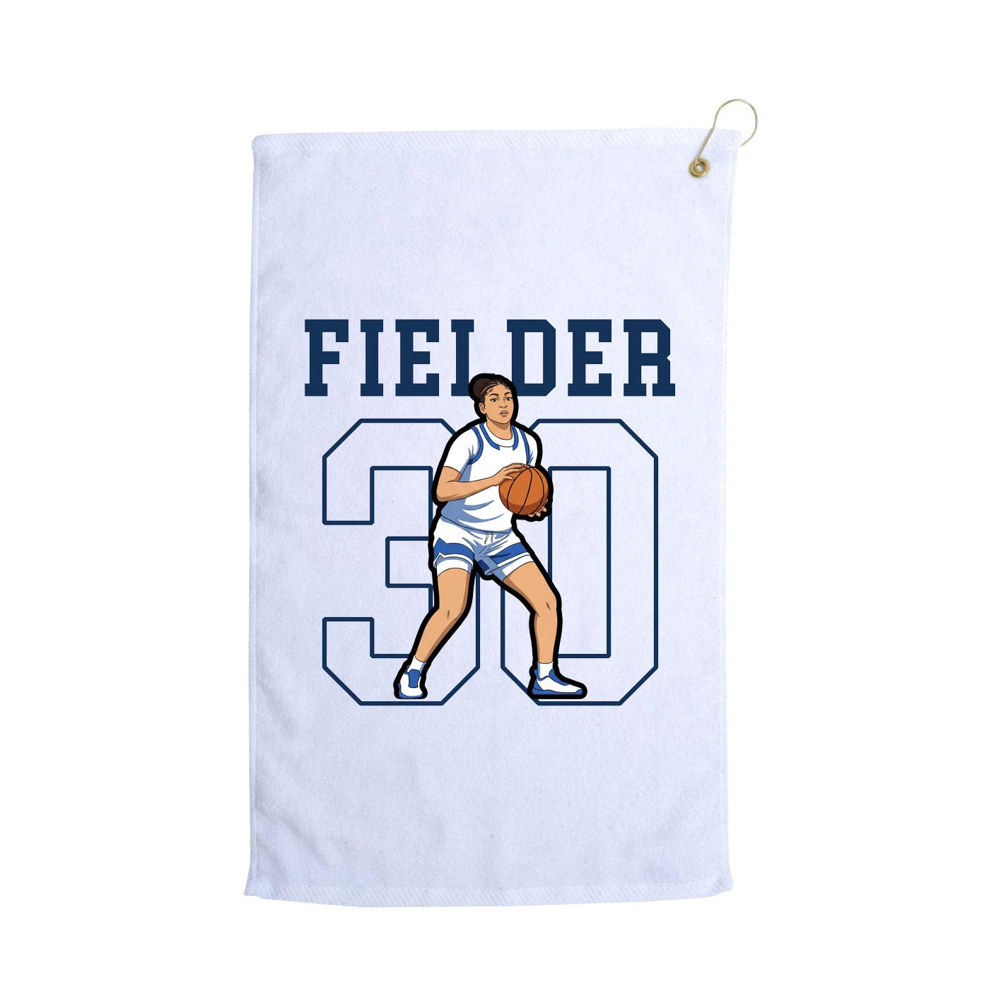 Golf Towel — Shirsey in White
