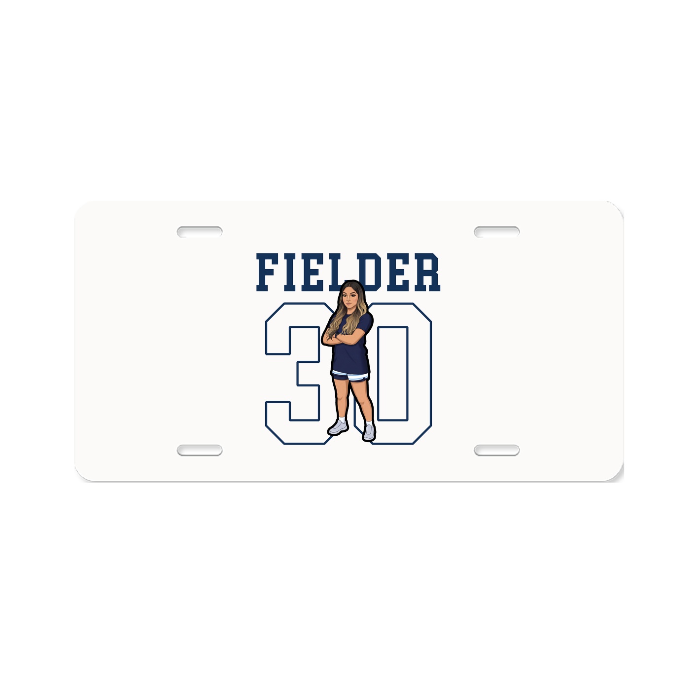 License Plate — Shirsey in Classic