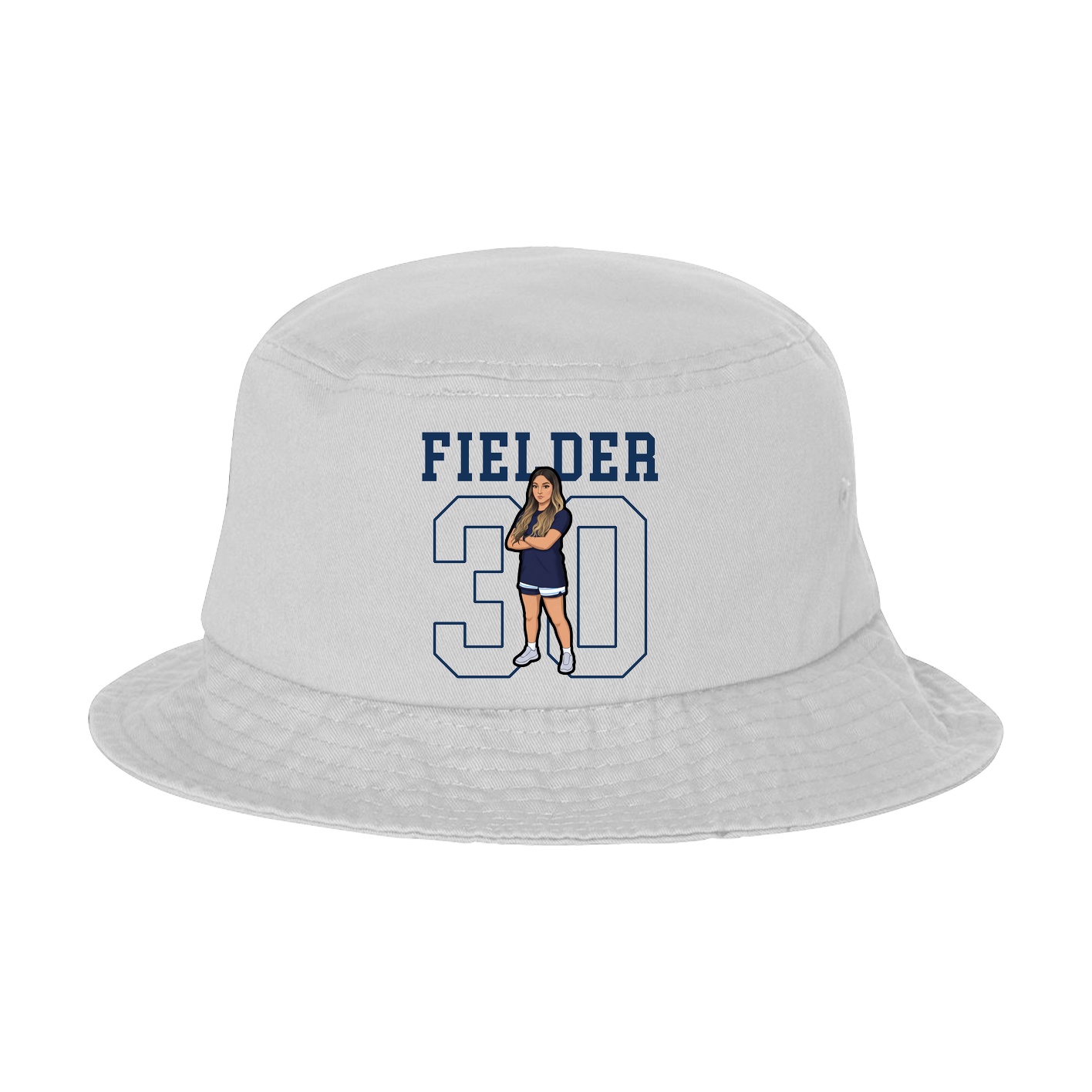 Bucket Cap — Shirsey in White