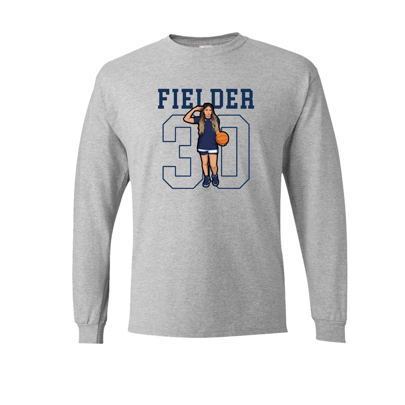 Long Sleeve Tee — Shirsey in Grey