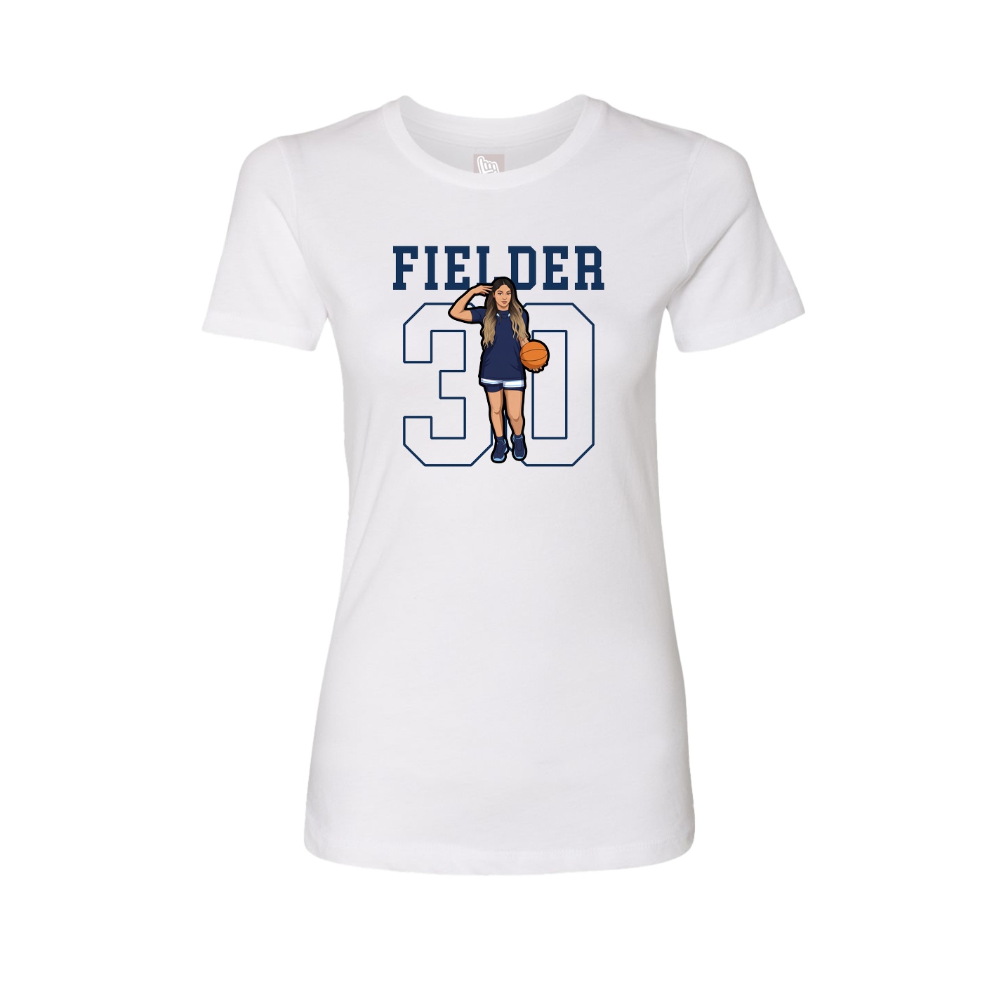 Fitted Women's Tee — Shirsey in White