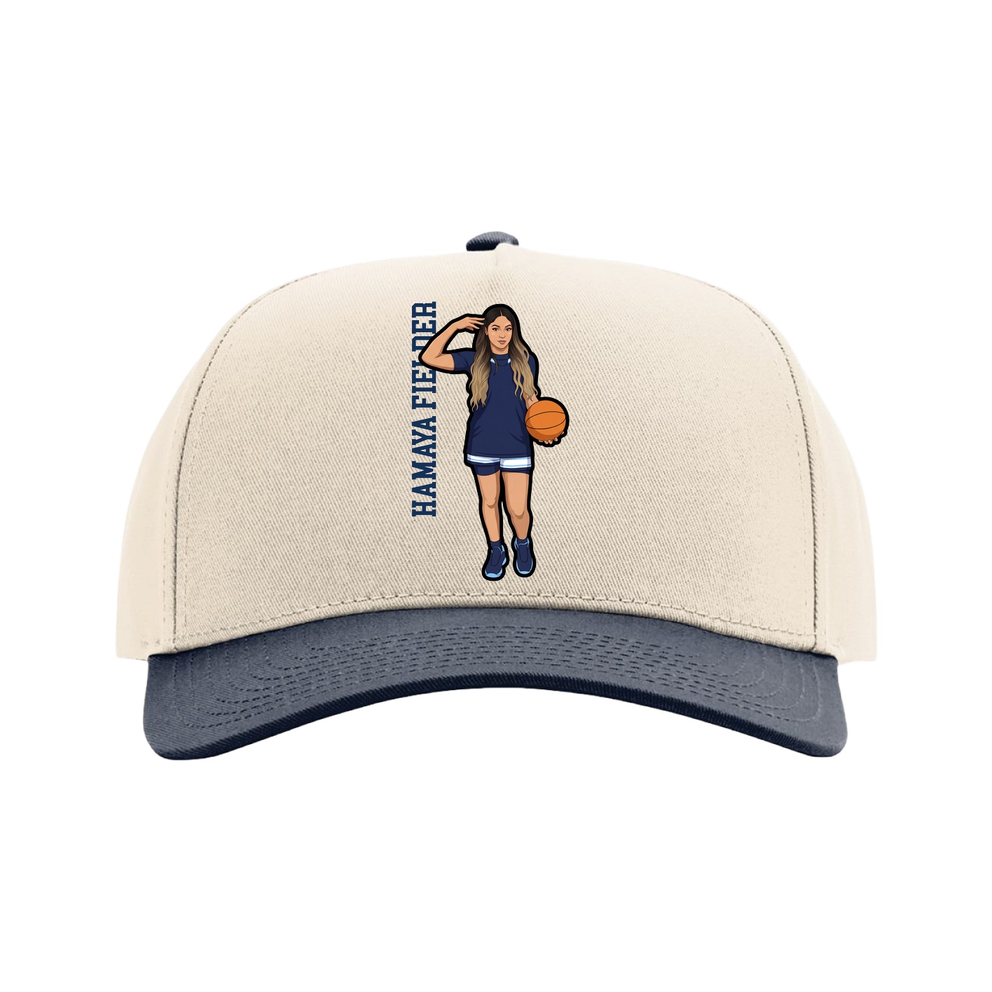 Full Fabric Five-Panel Champ Cap