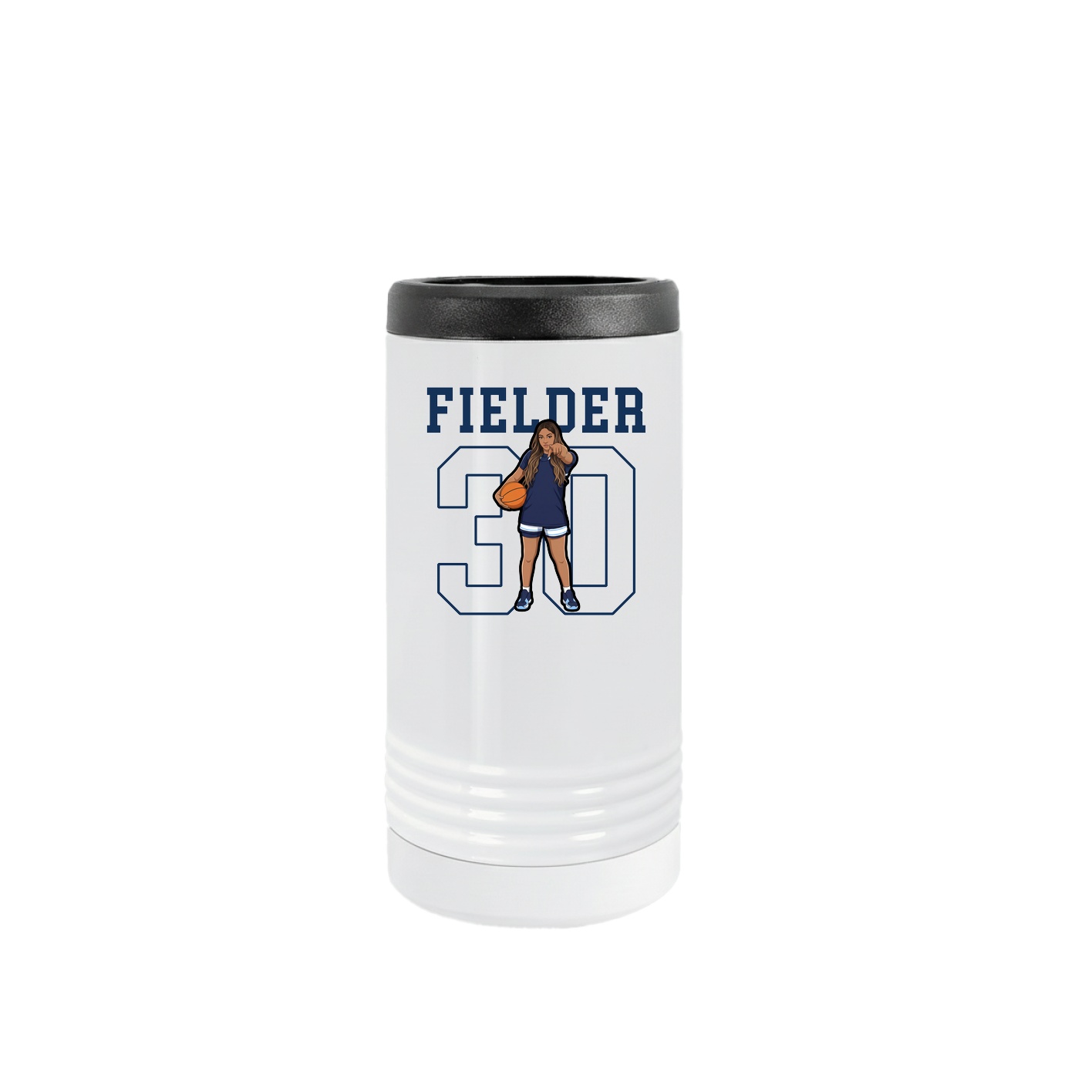 Slim Beverage Holder — Shirsey in White