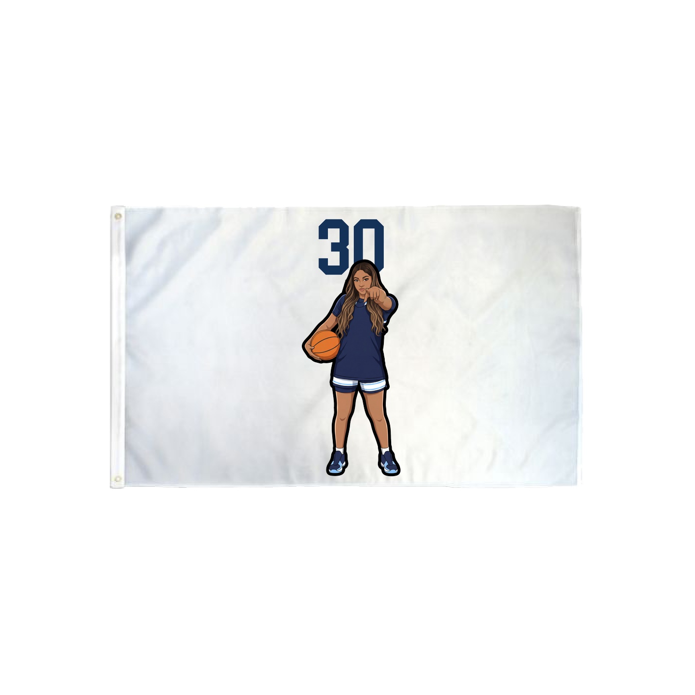 3x5 Flag — Number Top in Classic