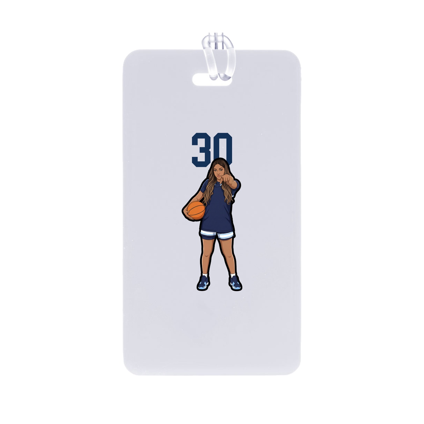 Bag Tag — Number Top in Classic