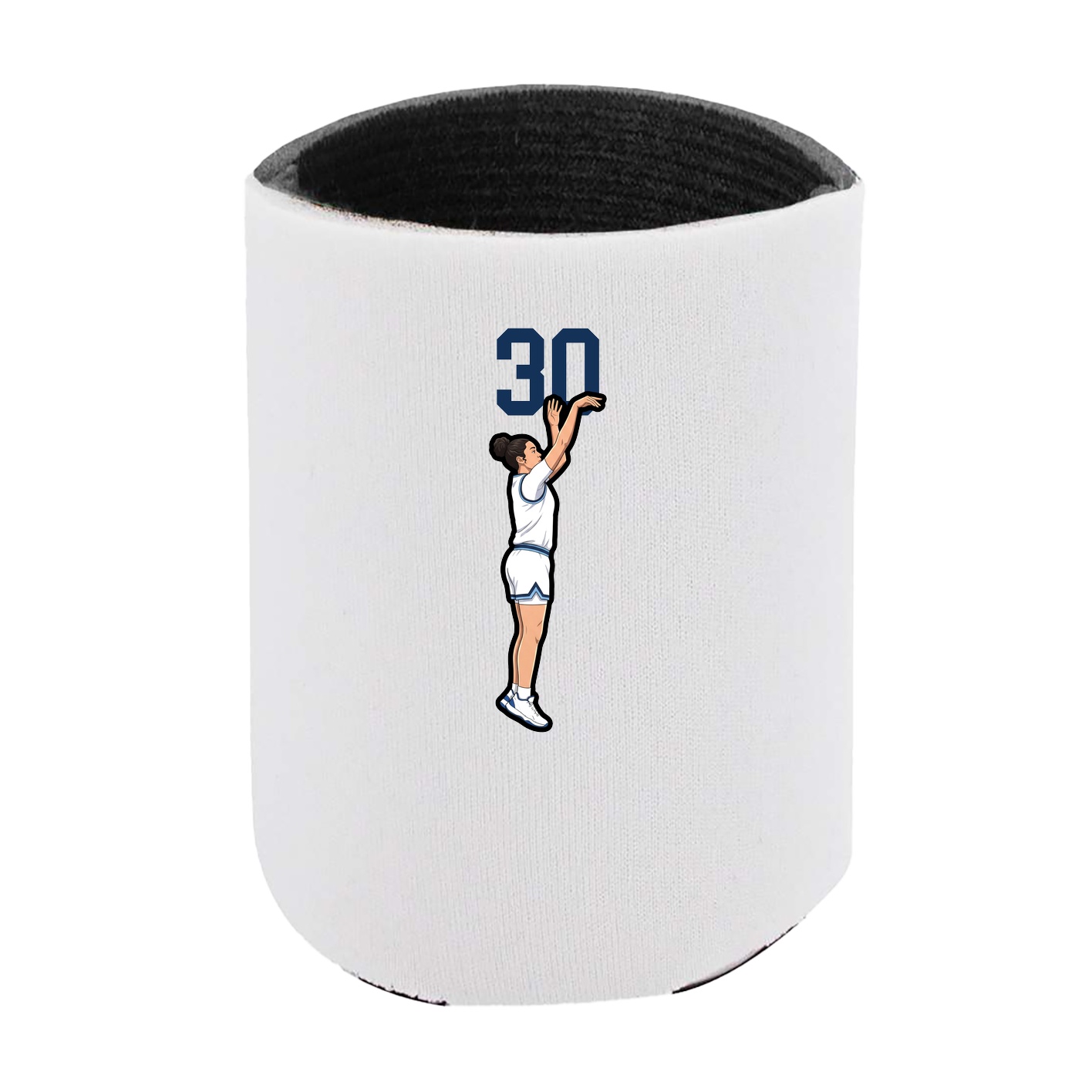 Can Holder — Number Top in White