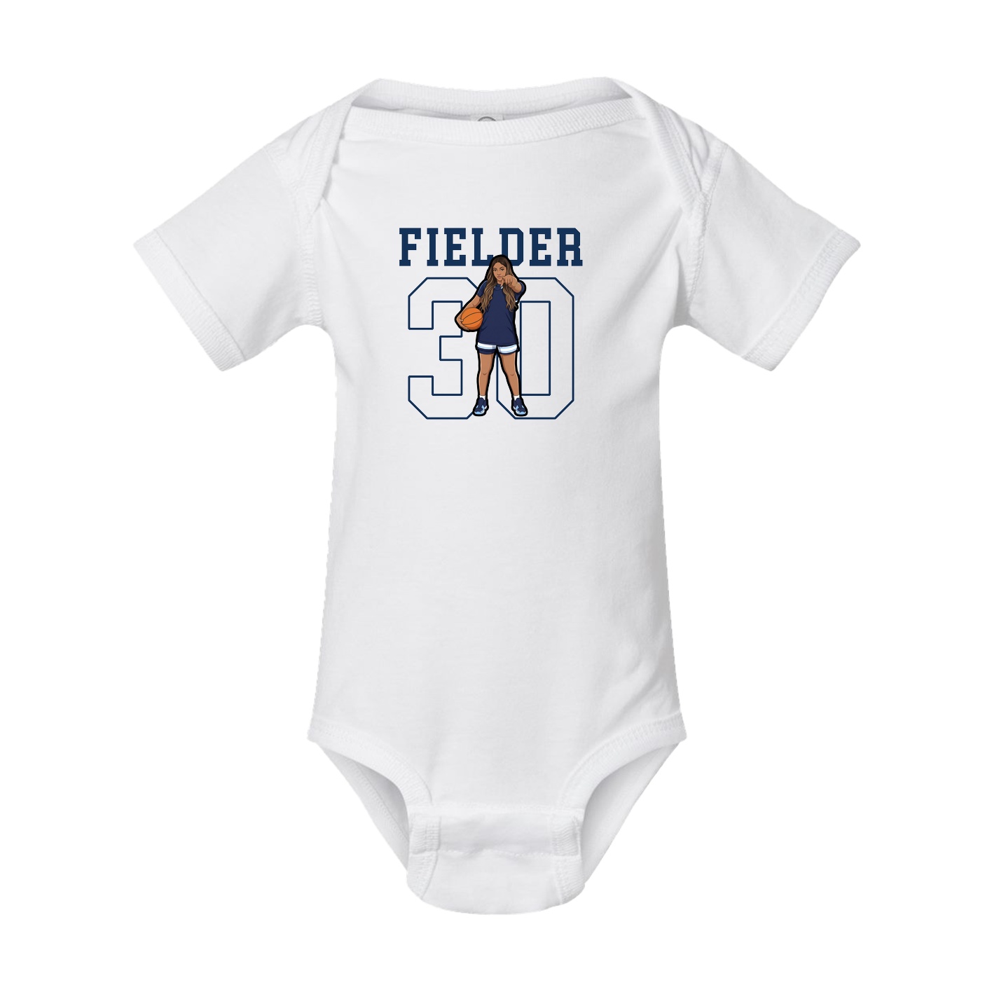 Baby Onesie — Shirsey in White