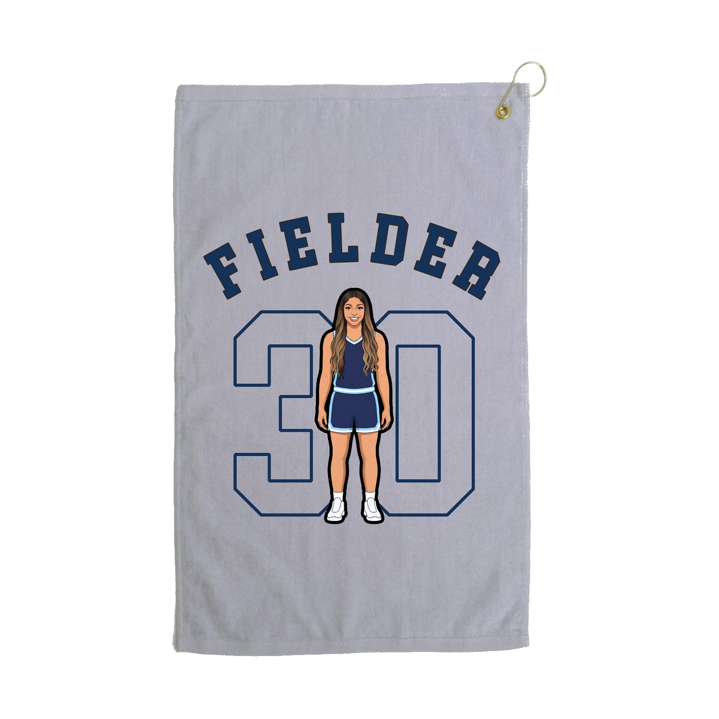 Golf Towel — Shirsey Arch in Grey