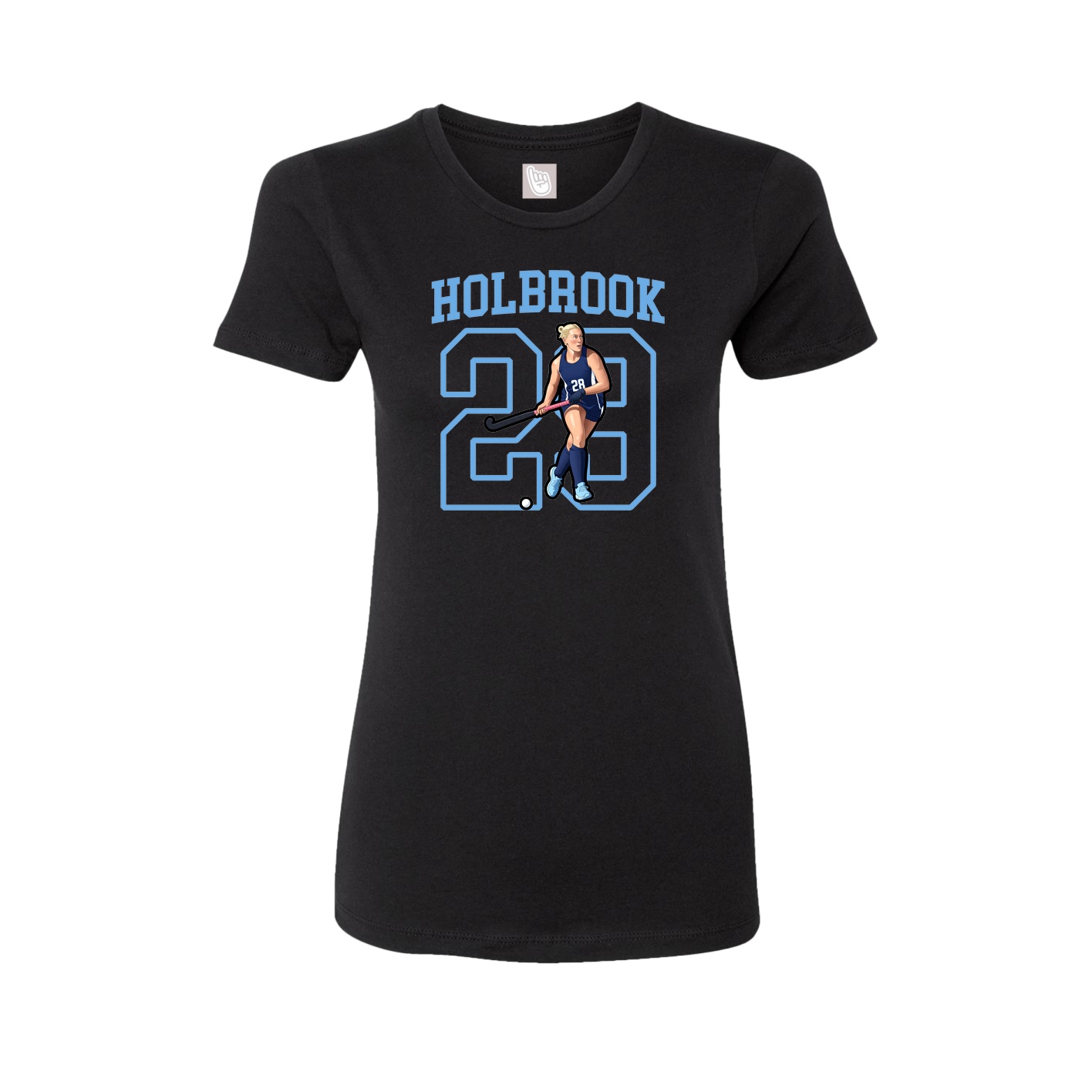Fitted Women's Tee — Shirsey in Black