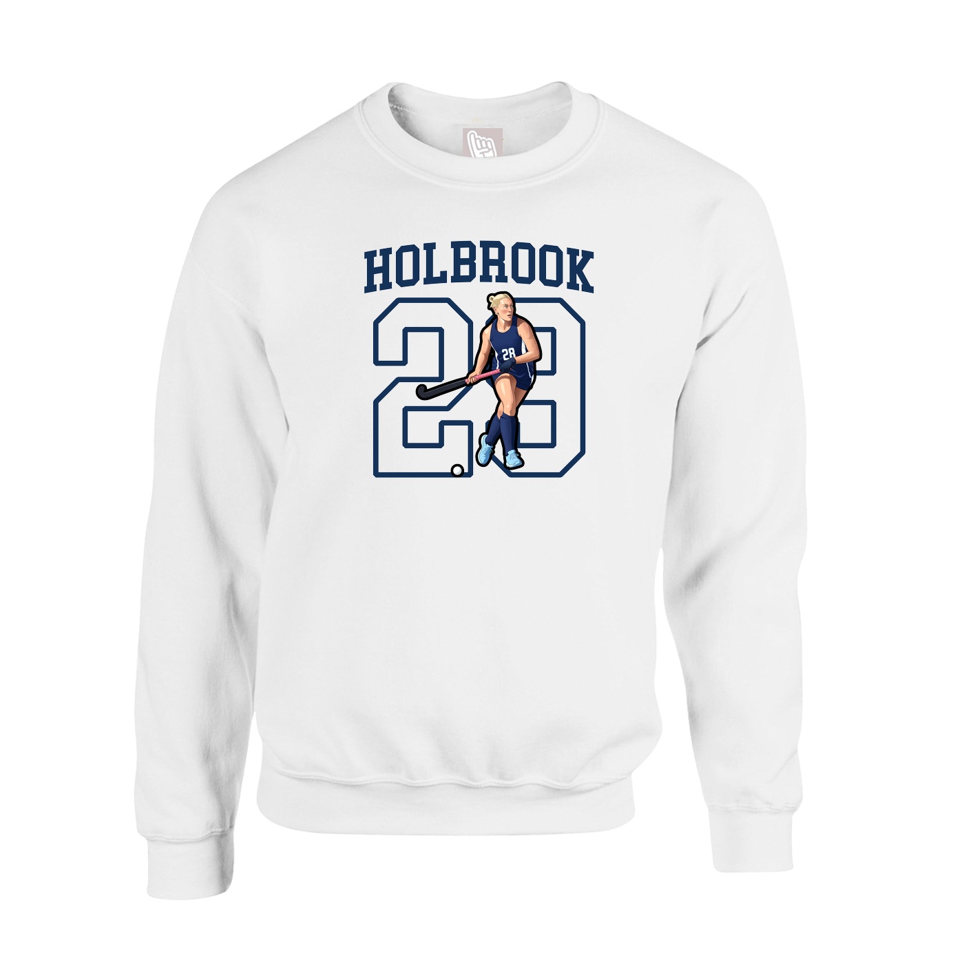 Fleece Crew — Shirsey in White