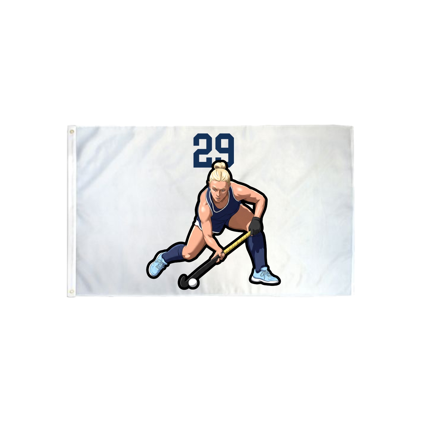 3x5 Flag — Number Top in Classic
