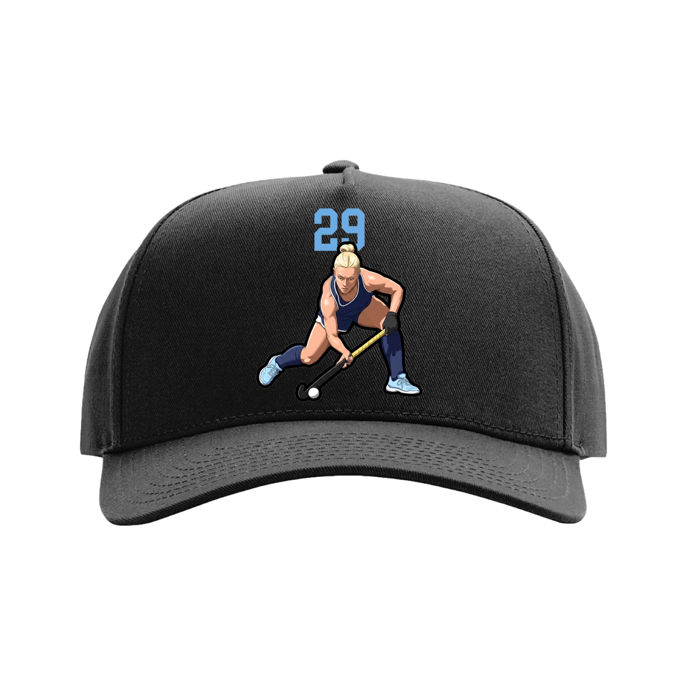 Full Fabric Five-Panel Champ Cap