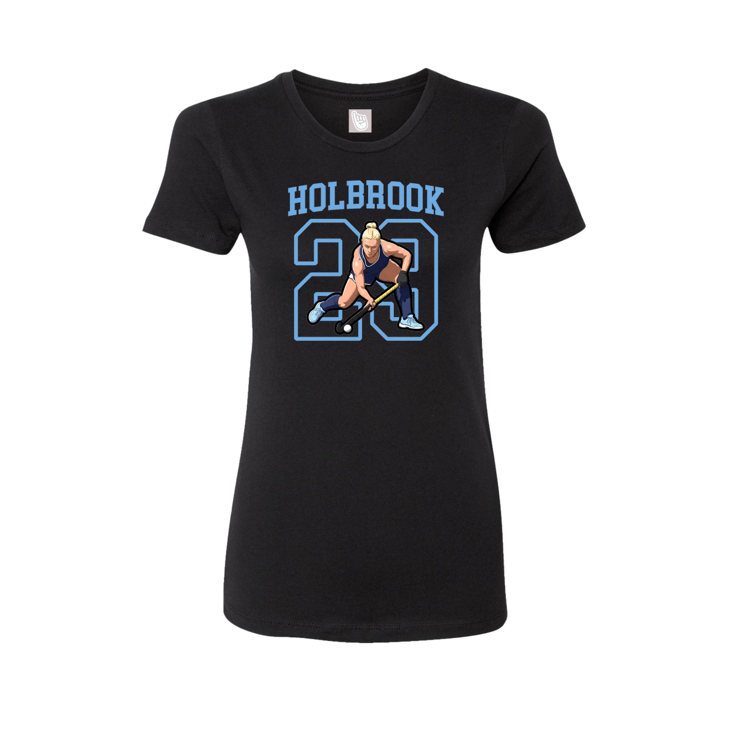 Fitted Women's Tee — Shirsey in Black
