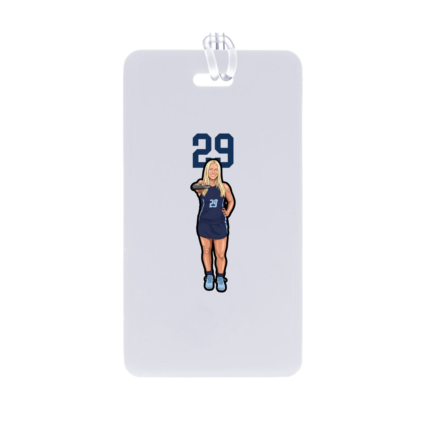 Bag Tag — Number Top in Classic