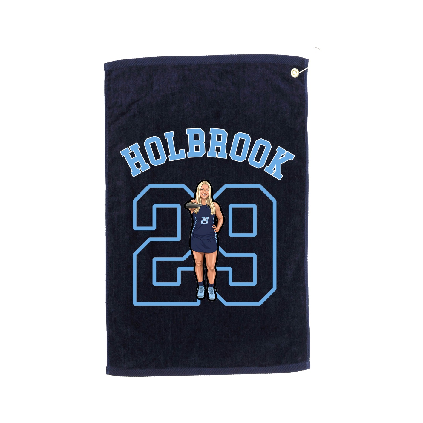 Golf Towel — Shirsey Arch in Navy