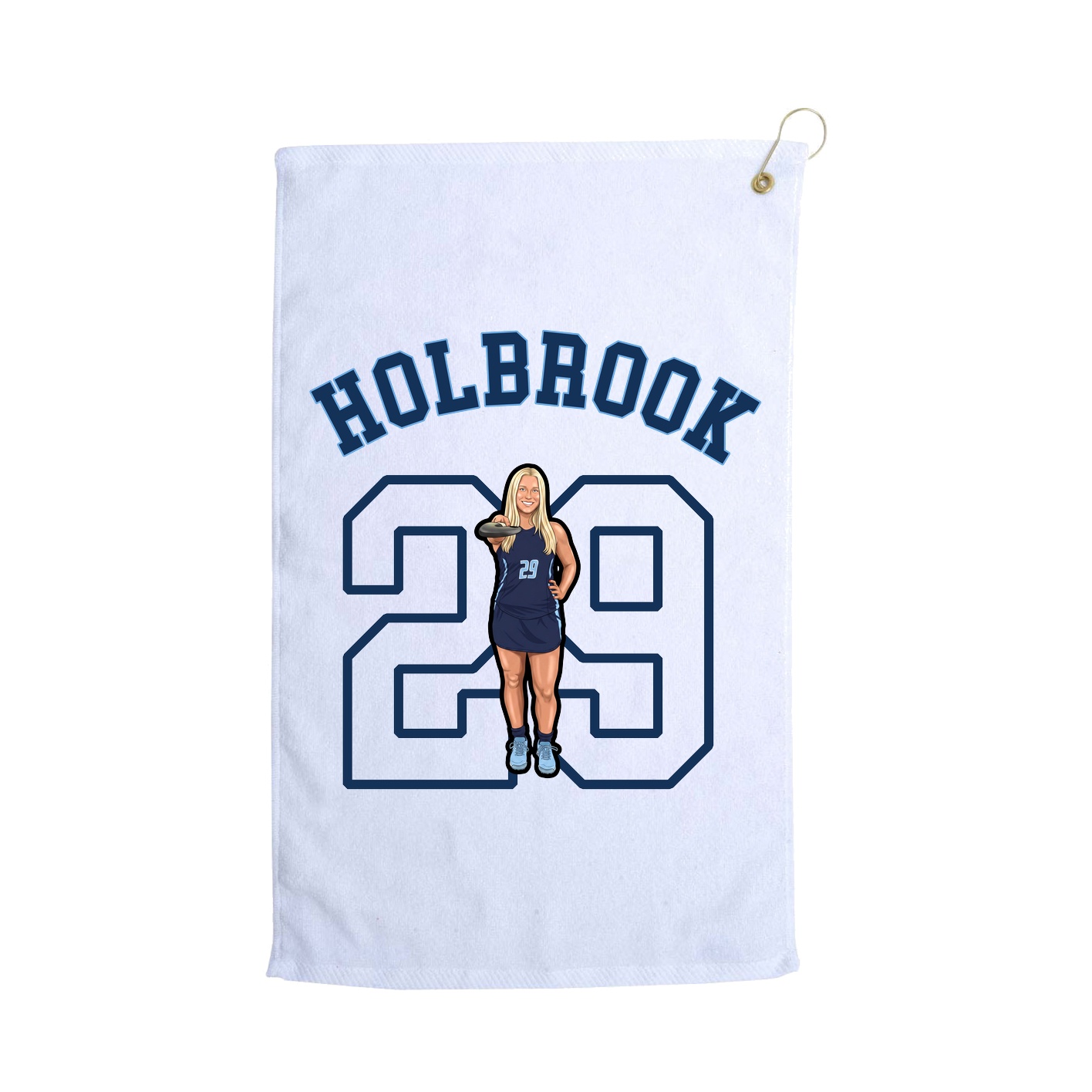 Terry Velour Golf Towel