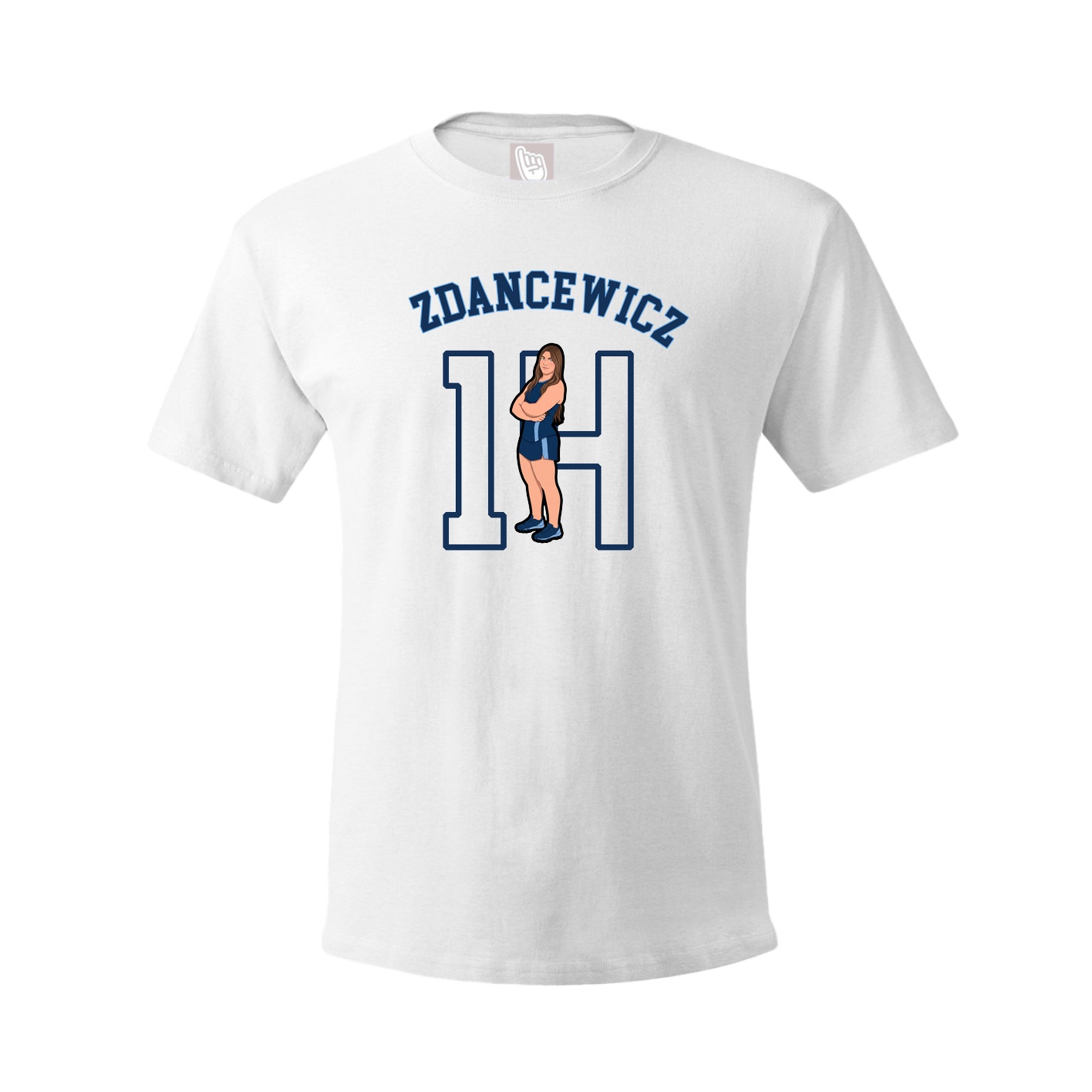 Tee — Shirsey Arch in White