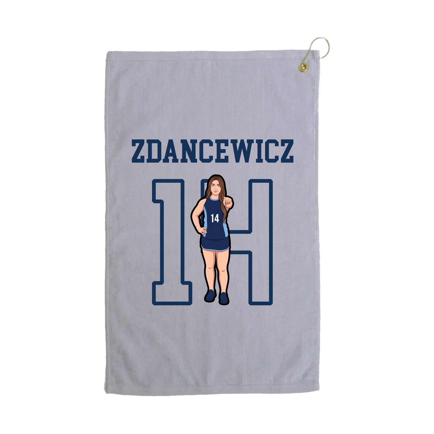 Golf Towel — Shirsey in Grey