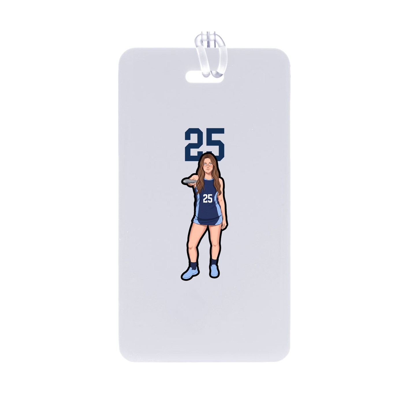 Bag Tag — Number Top in Classic