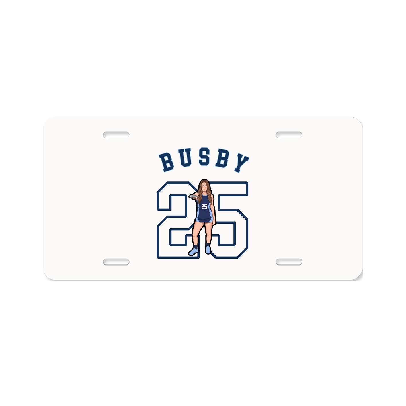 License Plate — Shirsey Arch in Classic