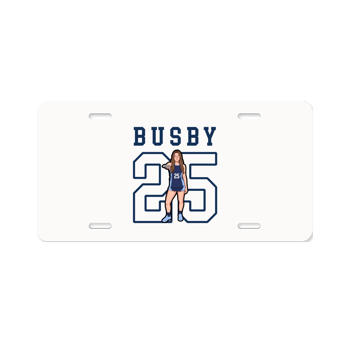 License Plate — Shirsey in Classic