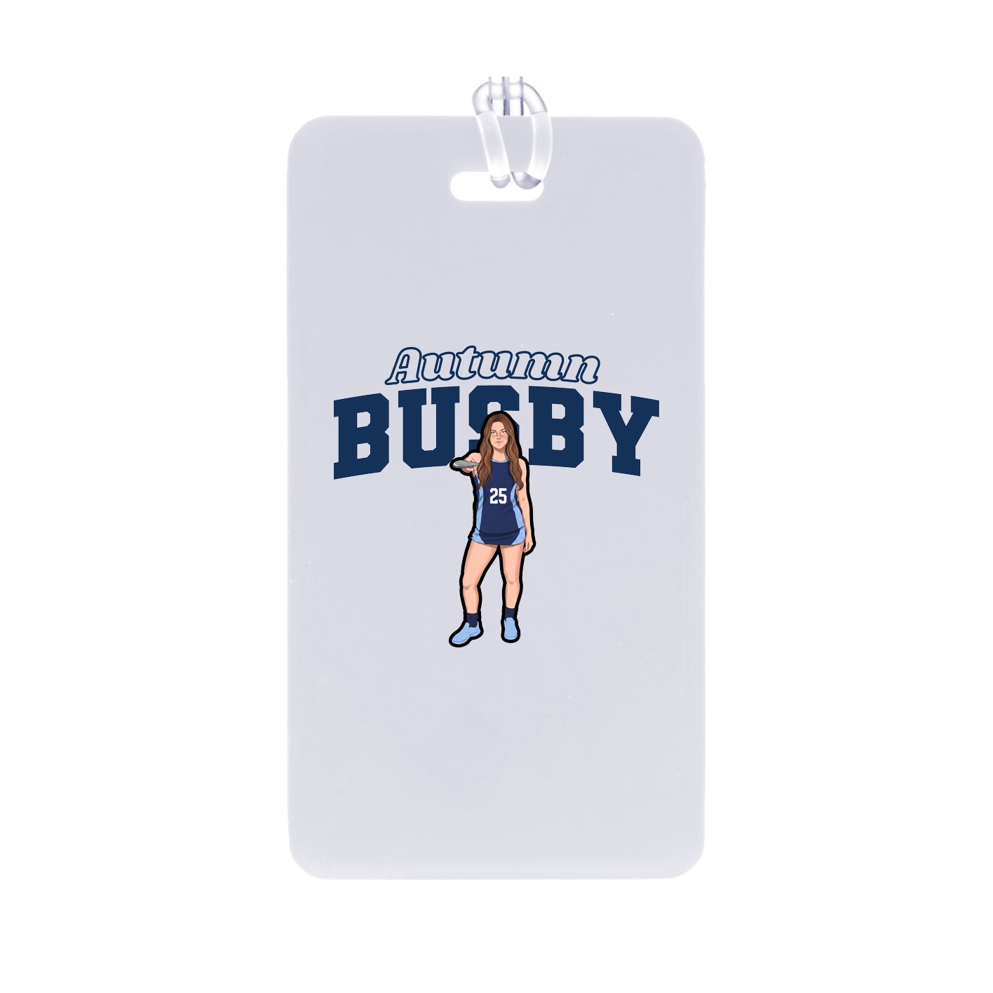 Bag Tag — Name Arch in Classic
