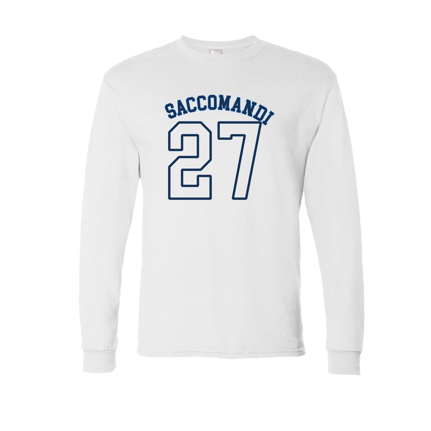 Long Sleeve Tee — Shirsey Arch in White