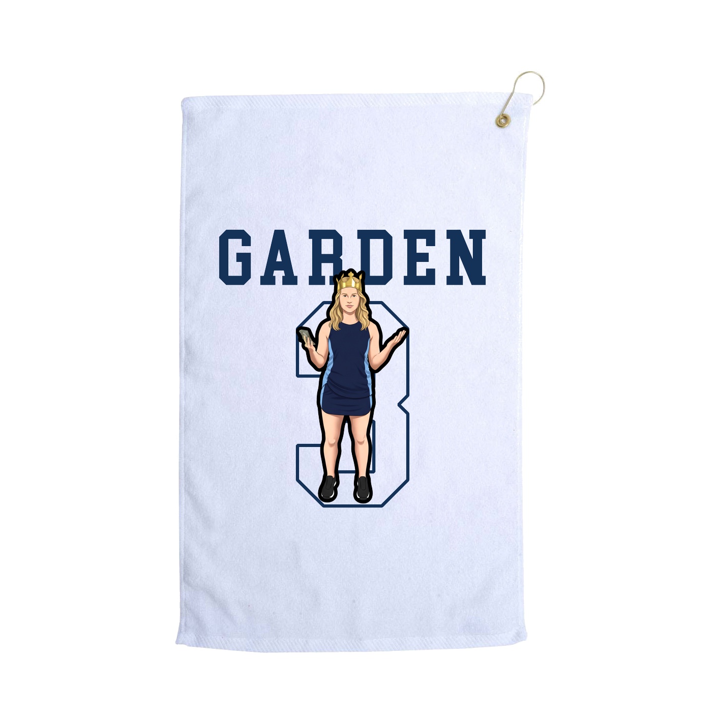 Golf Towel — Shirsey in White