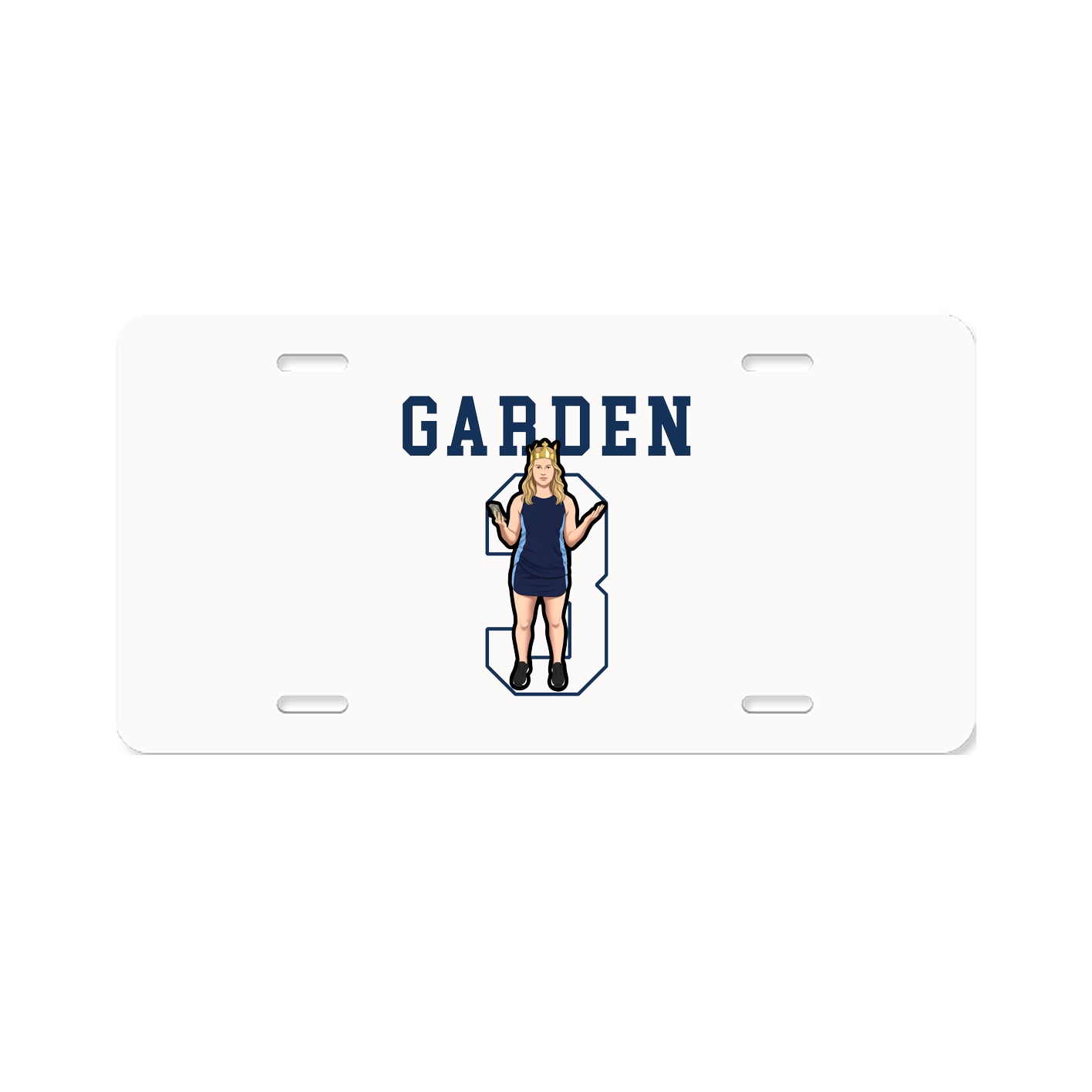License Plate — Shirsey in Classic
