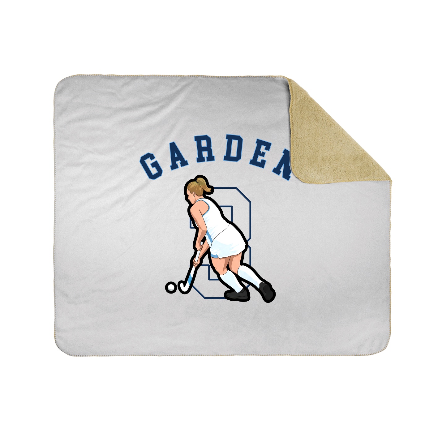 Throw Blanket — Shirsey Arch in White