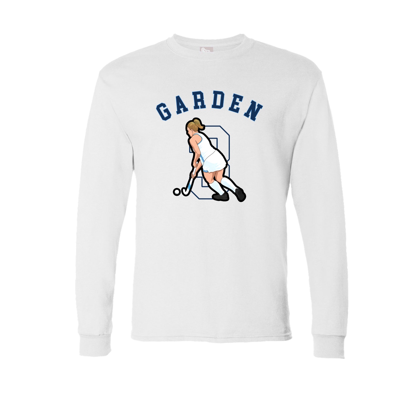 Long Sleeve Tee — Shirsey Arch in White
