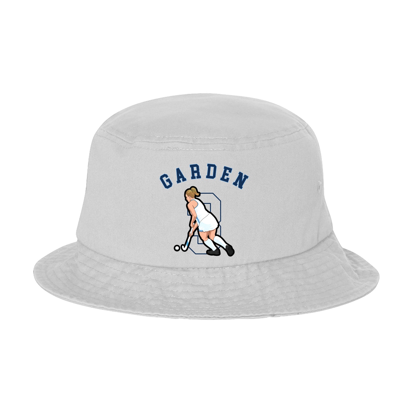Bucket Cap — Shirsey Arch in White