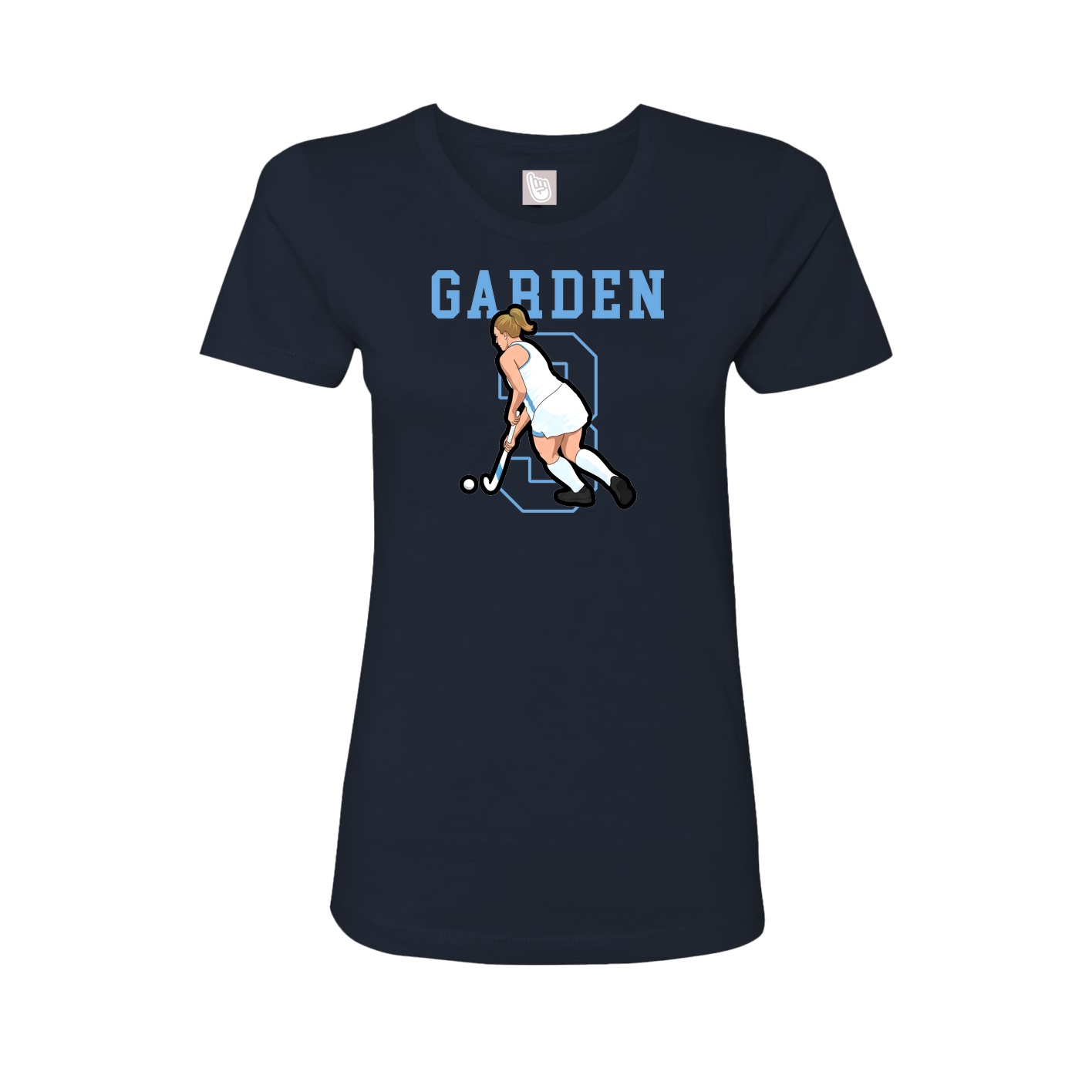 Fitted Women's Tee — Shirsey in Navy