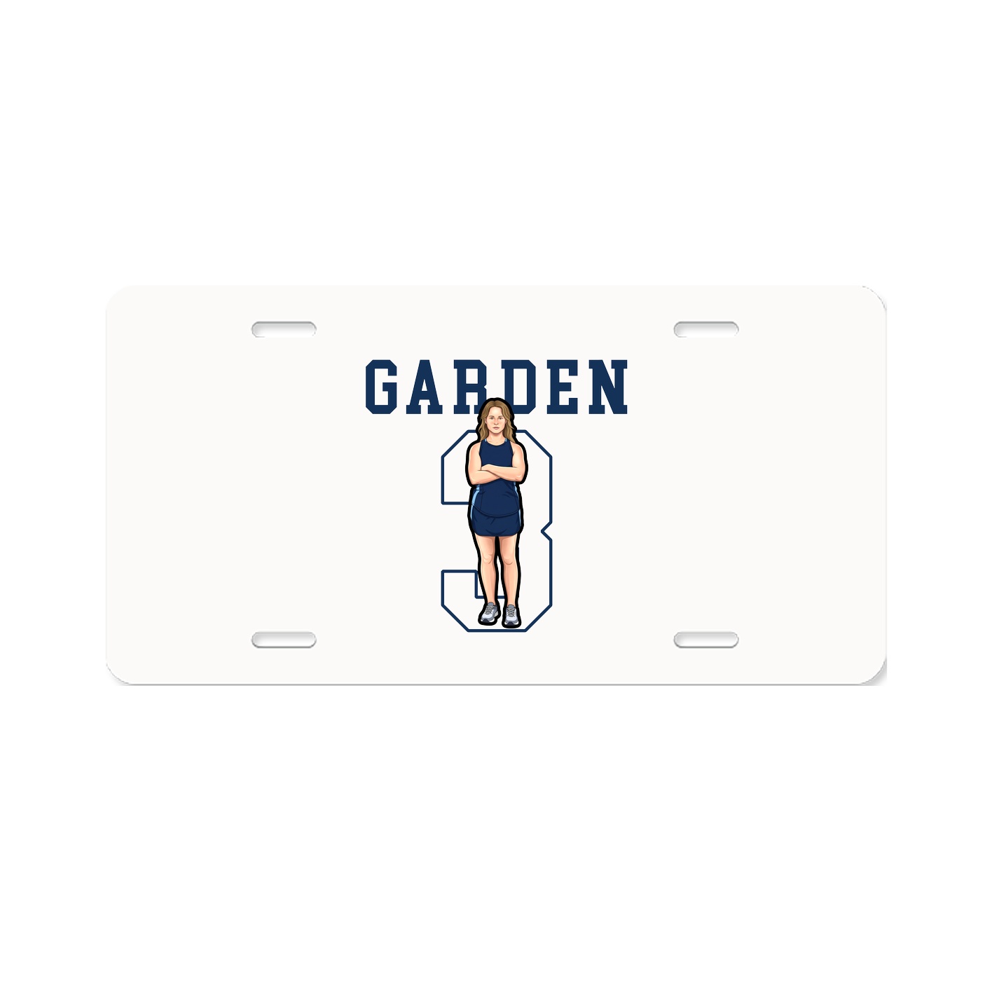 License Plate — Shirsey in Classic