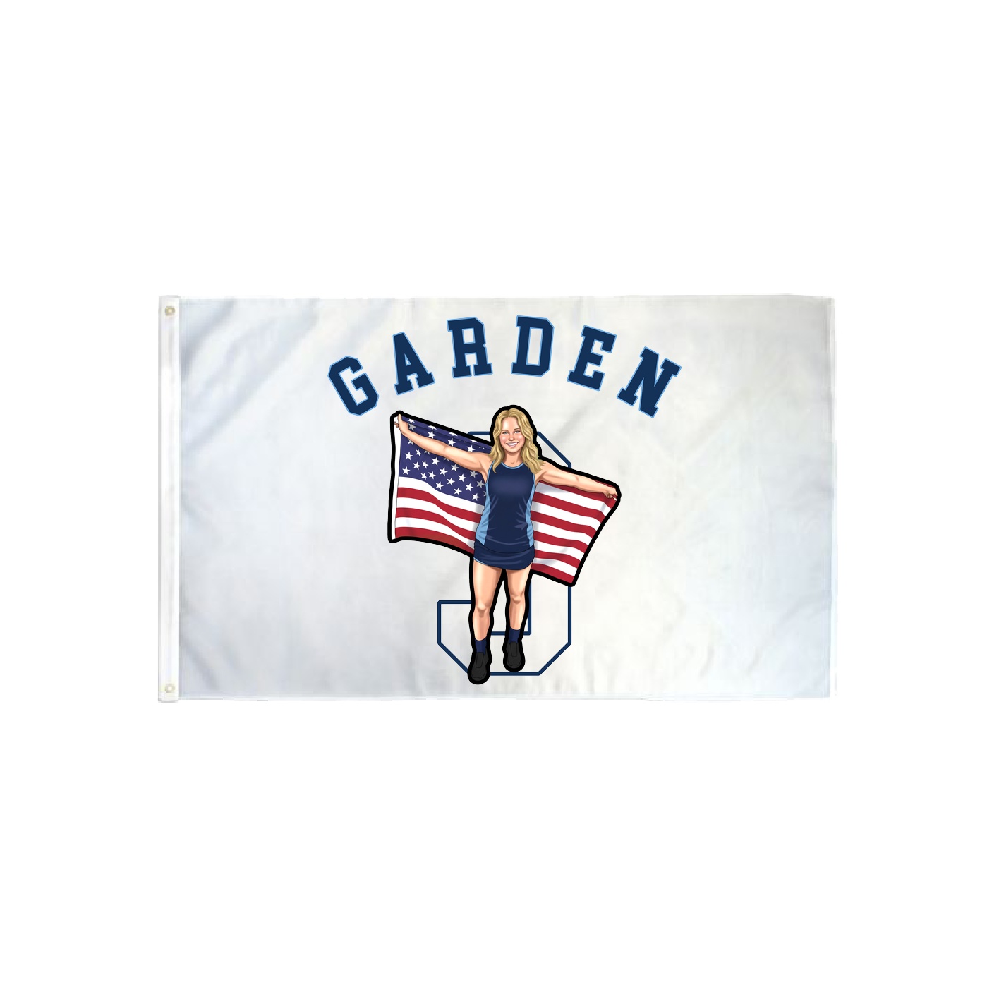 3x5 Flag — Shirsey Arch in Classic