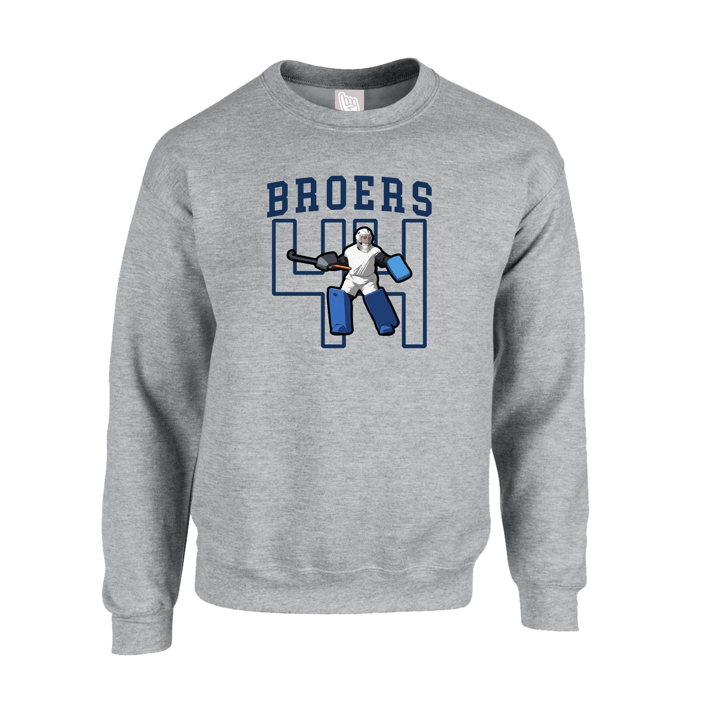 Fleece Crew — Shirsey in Grey