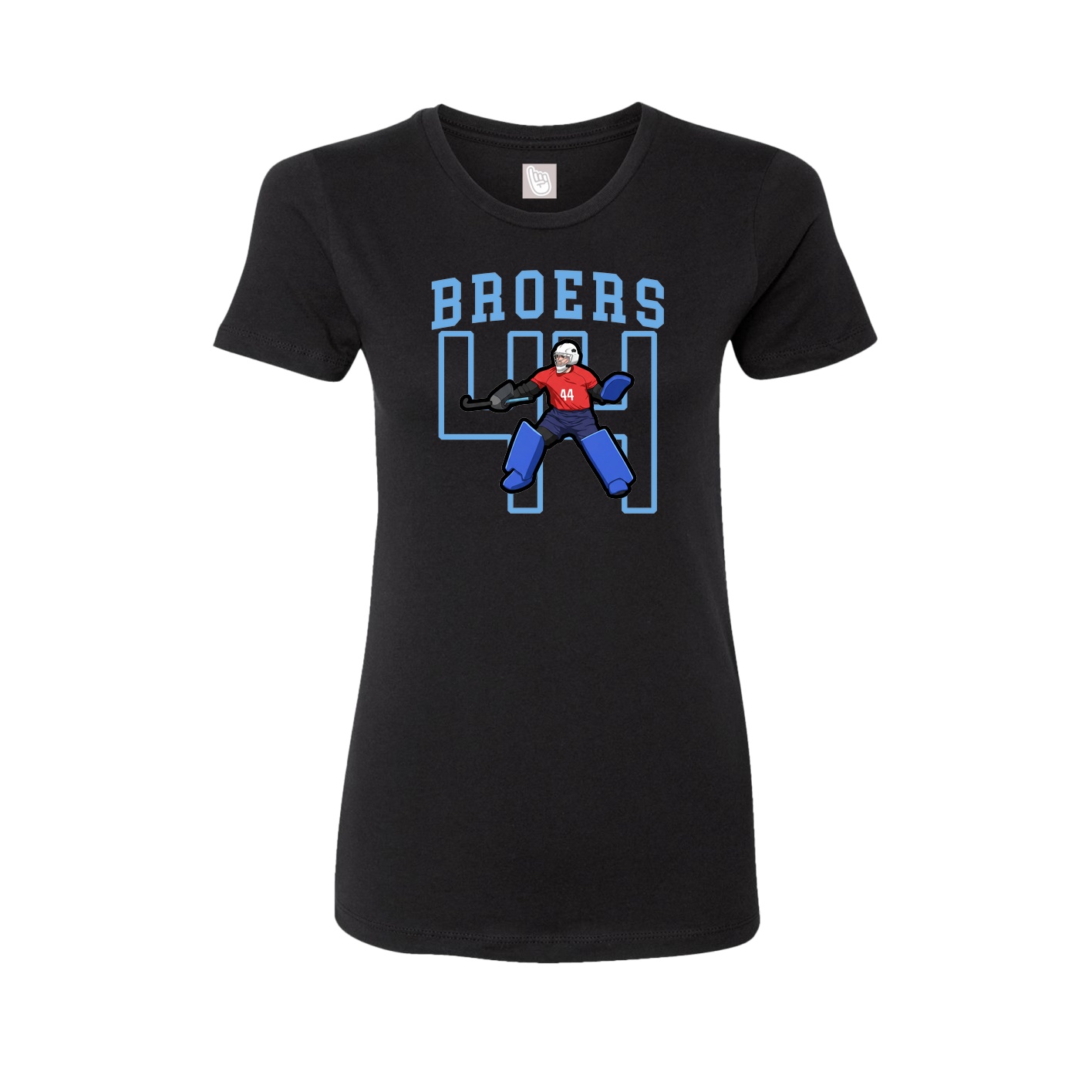 Fitted Women's Tee — Shirsey in Black
