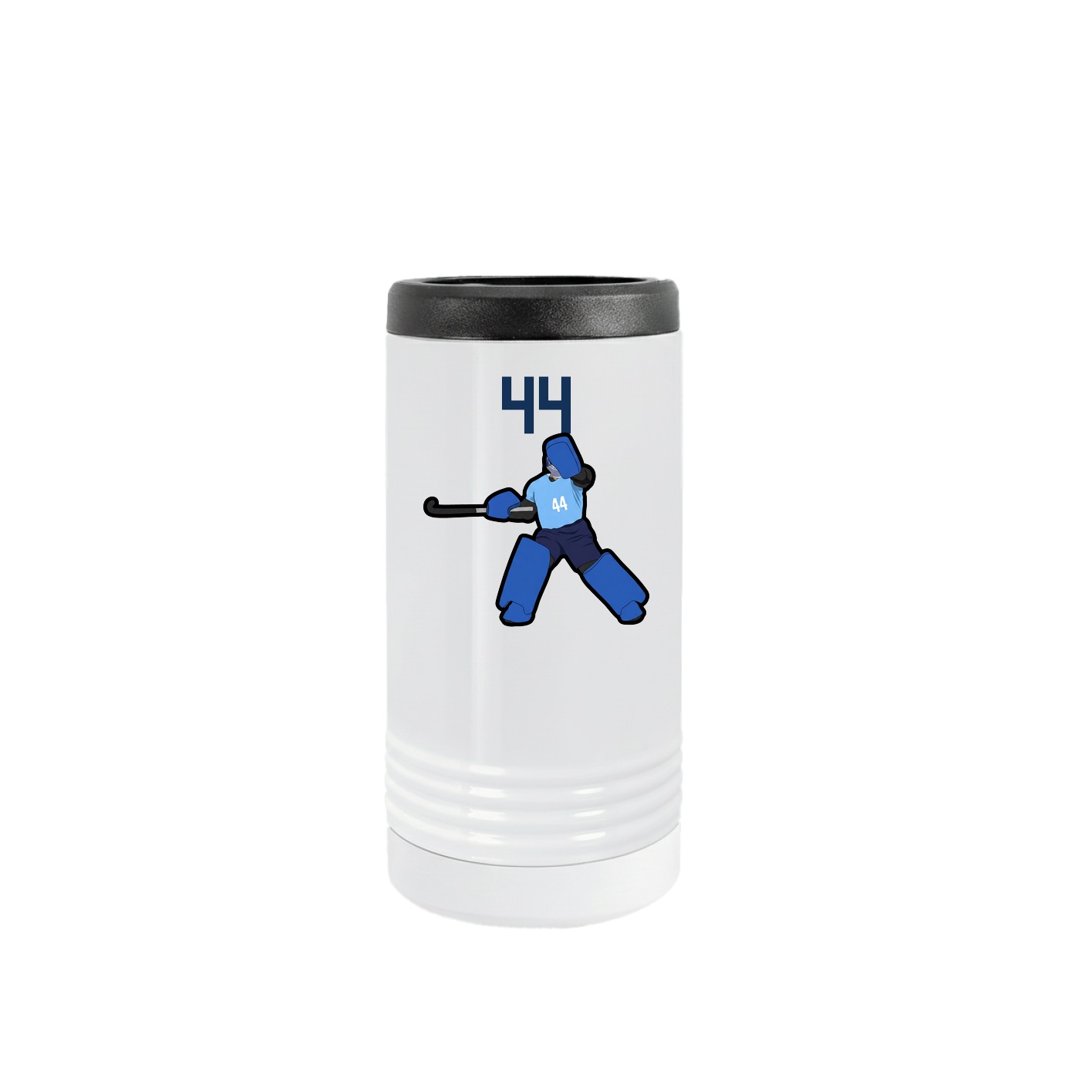 Slim Beverage Holder — Number Top in White