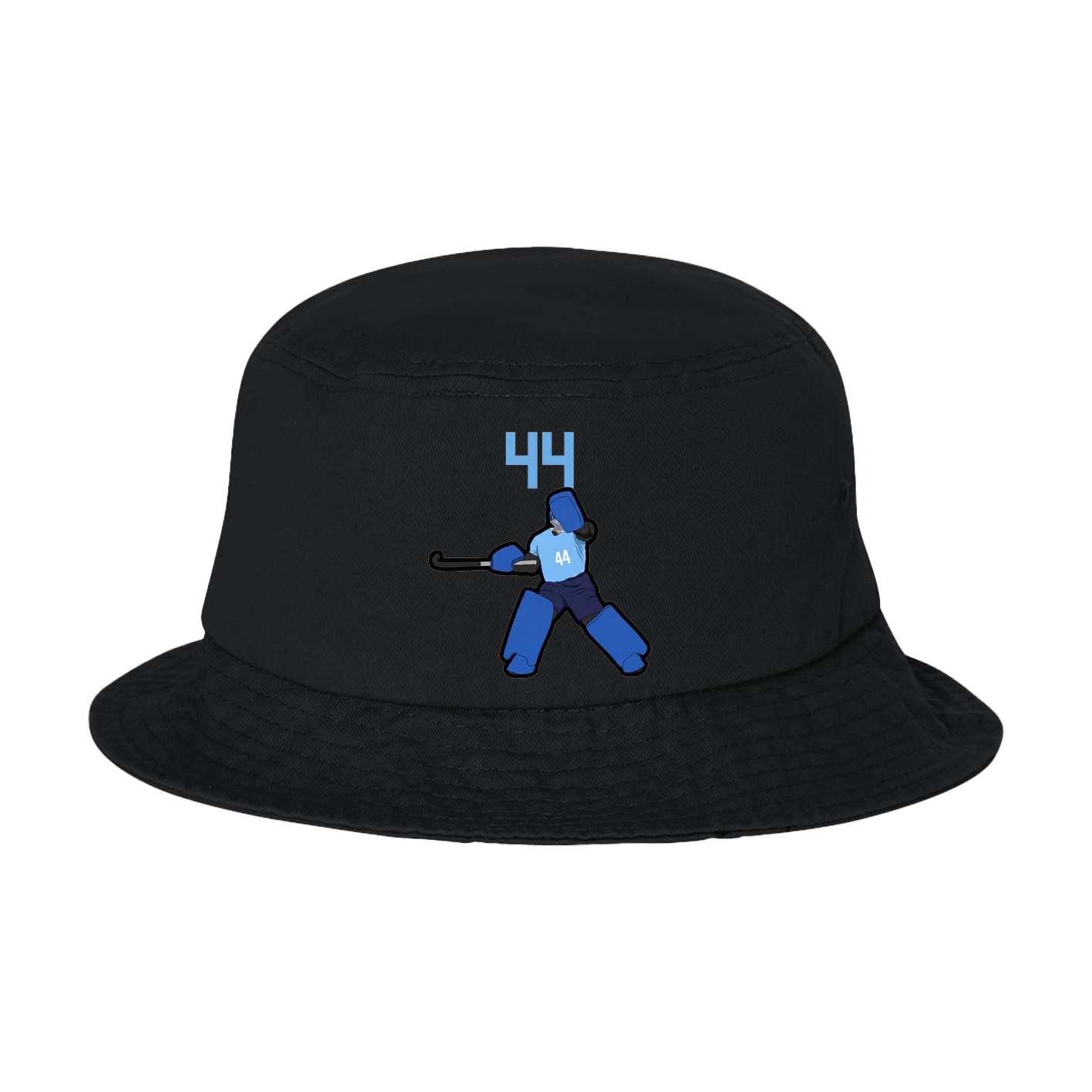 Bucket Cap — Number Top in Black