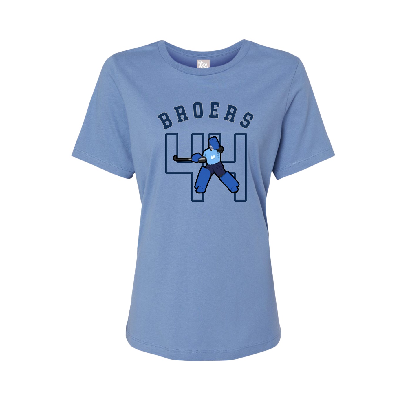 Womens Tee — Shirsey Arch in Powder Blue